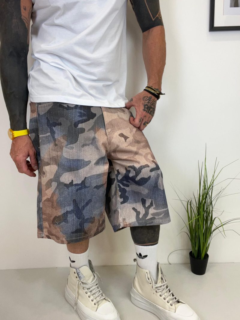 Bermuda jeans mimetic - immagine 3