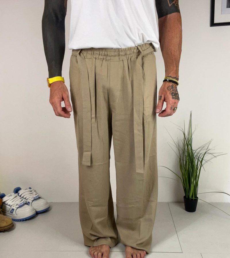 Pantalone palazzo fascia - immagine 4