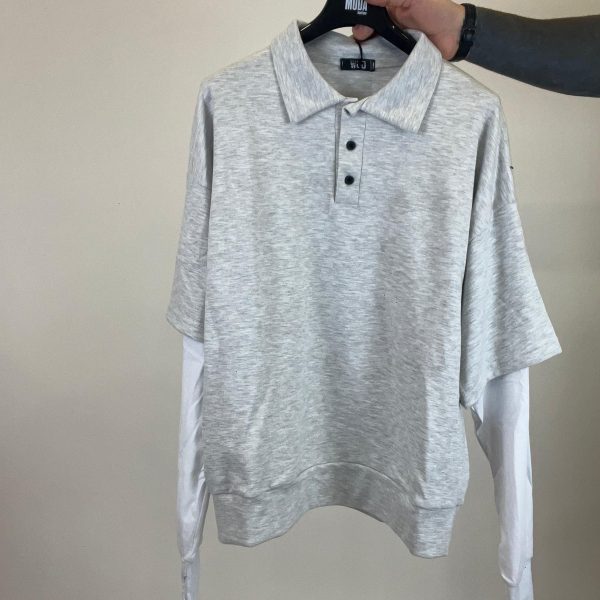 Shirt manica cotone